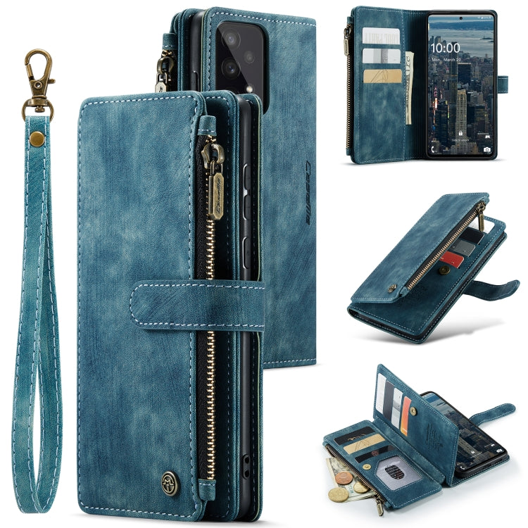 Custodia in pelle per telefono multifunzionale CaseMe C30 con supporto, slot per schede e portafoglio, For Samsung Galaxy A53 5G, For Samsung Galaxy A13 5G / A13 4G
