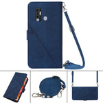 Custodia per cellulare in pelle con flip in rilievo 3D a tracolla, For Tecno Spark 7 Pro