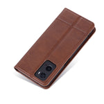 AZNS Custodia per telefono in pelle a conchiglia con struttura in vitello magnetico, For OPPO A36 4G/A76 4G(Global), For OPPO A96 5G/Reno7 Z 5G(Global), For vivo S12/V23