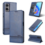AZNS Custodia per telefono in pelle a conchiglia con struttura in vitello magnetico, For OPPO A36 4G/A76 4G(Global), For OPPO A96 5G/Reno7 Z 5G(Global), For vivo S12/V23