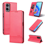 AZNS Custodia per telefono in pelle a conchiglia con struttura in vitello magnetico, For OPPO A36 4G/A76 4G(Global), For OPPO A96 5G/Reno7 Z 5G(Global), For vivo S12/V23