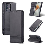 AZNS Custodia per telefono in pelle a conchiglia con struttura in vitello magnetico, For OPPO A36 4G/A76 4G(Global), For OPPO A96 5G/Reno7 Z 5G(Global), For vivo S12/V23