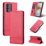 AZNS Custodia per telefono in pelle a conchiglia con struttura in vitello magnetico, For OPPO A36 4G/A76 4G(Global), For OPPO A96 5G/Reno7 Z 5G(Global), For vivo S12/V23