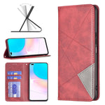 Custodia per telefono in pelle magnetica invisibile prismatica, For Honor 50 / Huawei nova 9, For Honor 50 Lite / Huawei nova 8i, For Motorola Moto E40 / E30, For Motorola Moto G22