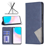 Custodia per telefono in pelle magnetica invisibile prismatica, For Honor 50 / Huawei nova 9, For Honor 50 Lite / Huawei nova 8i, For Motorola Moto E40 / E30, For Motorola Moto G22