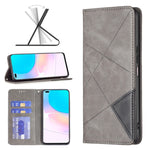 Custodia per telefono in pelle magnetica invisibile prismatica, For Honor 50 / Huawei nova 9, For Honor 50 Lite / Huawei nova 8i, For Motorola Moto E40 / E30, For Motorola Moto G22