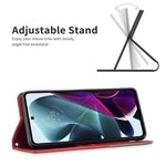 Custodia per telefono in pelle magnetica invisibile prismatica, For Motorola Moto G200 5G / Edge S30 5G, For OPPO A96 5G, For OPPO Find X5, For OPPO Realme 9 Pro