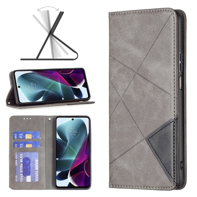 Custodia per telefono in pelle magnetica invisibile prismatica, For Motorola Moto G200 5G / Edge S30 5G, For OPPO A96 5G, For OPPO Find X5, For OPPO Realme 9 Pro