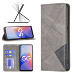 Custodia per telefono in pelle magnetica invisibile prismatica, For Motorola Moto G200 5G / Edge S30 5G, For OPPO A96 5G, For OPPO Find X5, For OPPO Realme 9 Pro