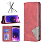 Custodia per telefono in pelle magnetica invisibile prismatica, For Motorola Moto G200 5G / Edge S30 5G, For OPPO A96 5G, For OPPO Find X5, For OPPO Realme 9 Pro