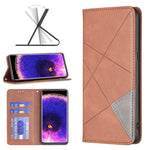 Custodia per telefono in pelle magnetica invisibile prismatica, For Motorola Moto G200 5G / Edge S30 5G, For OPPO A96 5G, For OPPO Find X5, For OPPO Realme 9 Pro