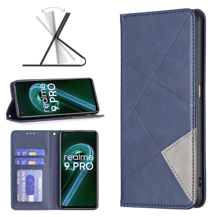 Custodia per telefono in pelle magnetica invisibile prismatica, For Motorola Moto G200 5G / Edge S30 5G, For OPPO A96 5G, For OPPO Find X5, For OPPO Realme 9 Pro