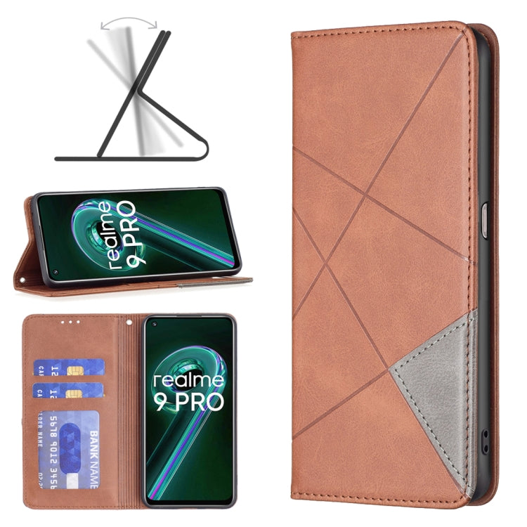 Custodia per telefono in pelle magnetica invisibile prismatica, For Motorola Moto G200 5G / Edge S30 5G, For OPPO A96 5G, For OPPO Find X5, For OPPO Realme 9 Pro