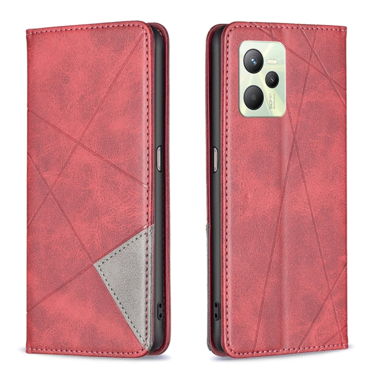 Custodia per telefono in pelle magnetica invisibile prismatica, For OPPO Realme C35, For Xiaomi Redmi Note 11 Pro Global, For Honor X20, For Xiaomi 12 Pro
