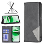 Custodia per telefono in pelle magnetica invisibile prismatica, For OPPO Realme C35, For Xiaomi Redmi Note 11 Pro Global, For Honor X20, For Xiaomi 12 Pro