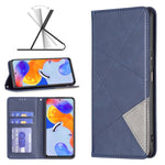 Custodia per telefono in pelle magnetica invisibile prismatica, For OPPO Realme C35, For Xiaomi Redmi Note 11 Pro Global, For Honor X20, For Xiaomi 12 Pro