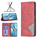 Custodia per telefono in pelle magnetica invisibile prismatica, For OPPO Realme C35, For Xiaomi Redmi Note 11 Pro Global, For Honor X20, For Xiaomi 12 Pro