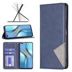 Custodia per telefono in pelle magnetica invisibile prismatica, For OPPO Realme C35, For Xiaomi Redmi Note 11 Pro Global, For Honor X20, For Xiaomi 12 Pro