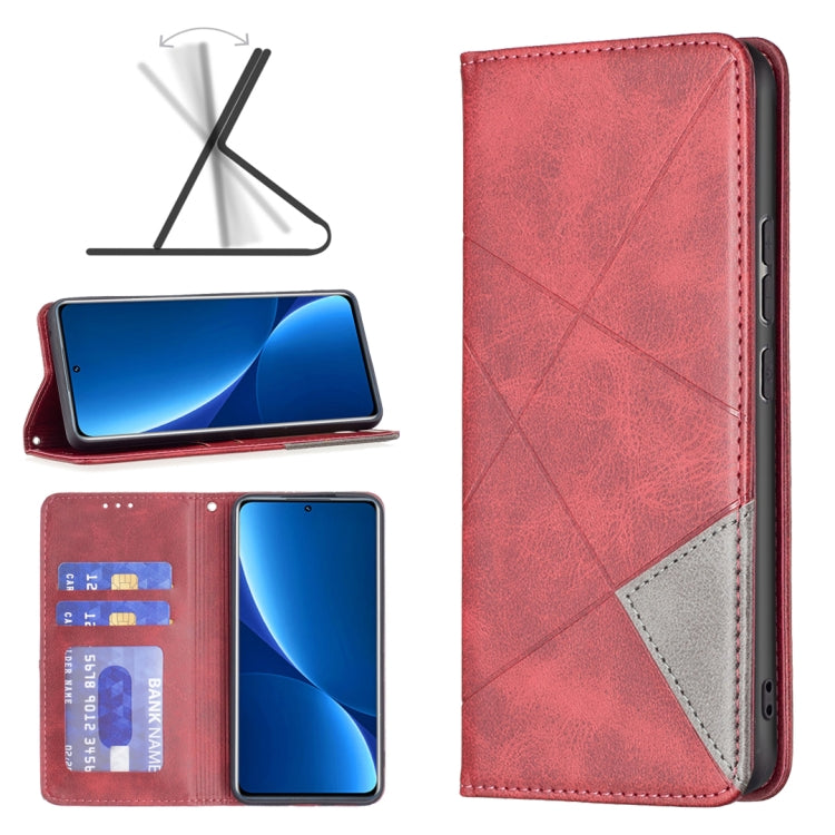 Custodia per telefono in pelle magnetica invisibile prismatica, For OPPO Realme C35, For Xiaomi Redmi Note 11 Pro Global, For Honor X20, For Xiaomi 12 Pro