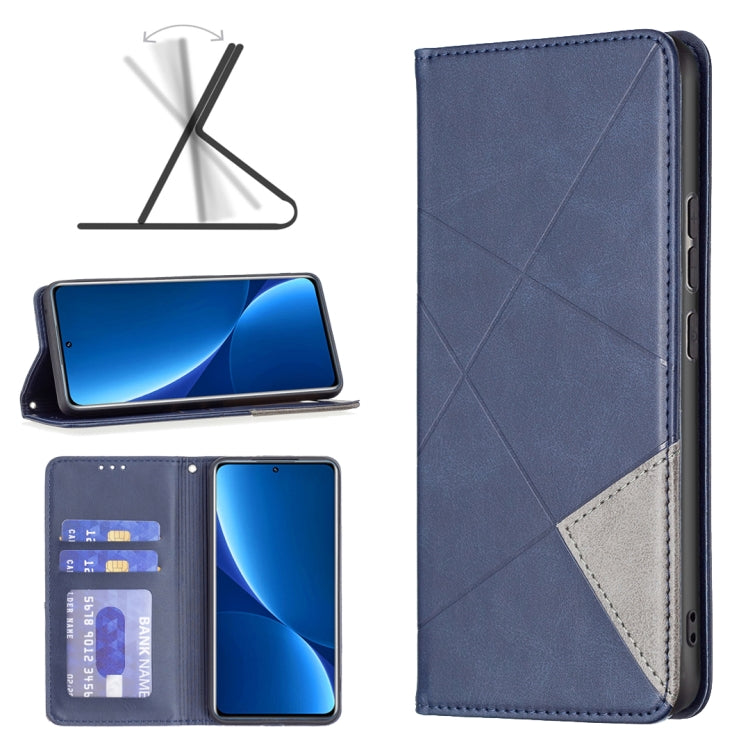 Custodia per telefono in pelle magnetica invisibile prismatica, For OPPO Realme C35, For Xiaomi Redmi Note 11 Pro Global, For Honor X20, For Xiaomi 12 Pro