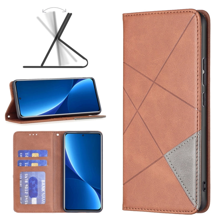 Custodia per telefono in pelle magnetica invisibile prismatica, For OPPO Realme C35, For Xiaomi Redmi Note 11 Pro Global, For Honor X20, For Xiaomi 12 Pro