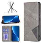 Custodia per telefono in pelle magnetica invisibile prismatica, For OPPO Realme C35, For Xiaomi Redmi Note 11 Pro Global, For Honor X20, For Xiaomi 12 Pro