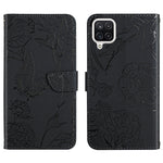 Custodia per cellulare in pelle goffrata con peonia a farfalla, For Samsung Galaxy A10s, For Samsung Galaxy A12, For Samsung Galaxy A13 4G, For Samsung Galaxy A13 5G