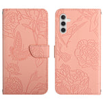 Custodia per cellulare in pelle goffrata con peonia a farfalla, For Samsung Galaxy A10s, For Samsung Galaxy A12, For Samsung Galaxy A13 4G, For Samsung Galaxy A13 5G