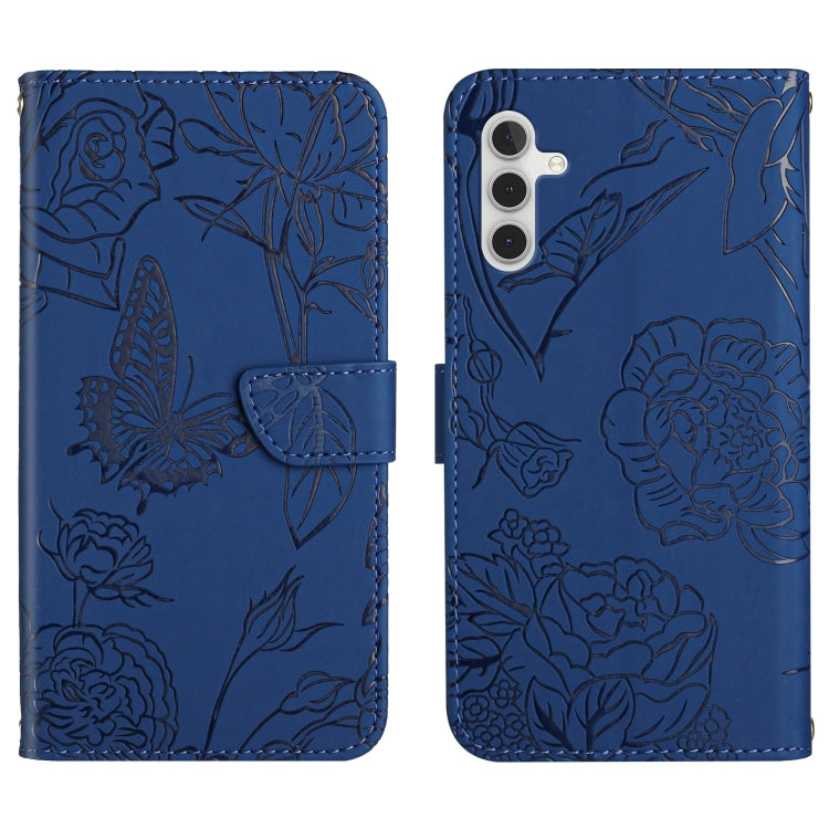 Custodia per cellulare in pelle goffrata con peonia a farfalla, For Samsung Galaxy A10s, For Samsung Galaxy A12, For Samsung Galaxy A13 4G, For Samsung Galaxy A13 5G