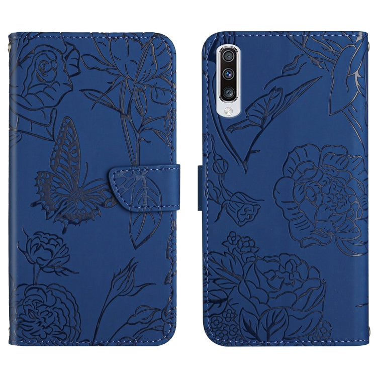 Custodia per cellulare in pelle goffrata con peonia a farfalla, For Samsung Galaxy A41, For Samsung Galaxy A42 5G, For Samsung Galaxy A50, For Samsung Galaxy A51