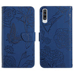 Custodia per cellulare in pelle goffrata con peonia a farfalla, For Samsung Galaxy A51 5G, For Samsung Galaxy A53 5G, For Samsung Galaxy A70, For Samsung Galaxy A70e