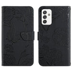 Custodia per cellulare in pelle goffrata con peonia a farfalla, For Samsung Galaxy A82, For Samsung Galaxy A91, For Samsung Galaxy F52 5G, For Samsung Galaxy F62 / M62