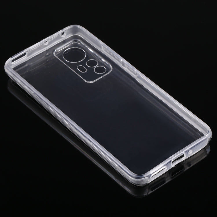 Custodia per telefono trasparente bifacciale ultrasottile in PC + TPU, For Xiaomi 12, For Xiaomi 12 Pro