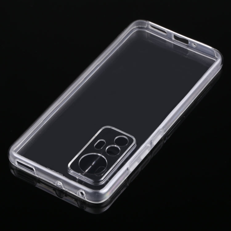 Custodia per telefono trasparente bifacciale ultrasottile in PC + TPU, For Xiaomi 12, For Xiaomi 12 Pro