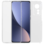Custodia per telefono trasparente bifacciale ultrasottile in PC + TPU, For Xiaomi 12, For Xiaomi 12 Pro