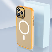 Skin Feel TPU + custodia per telefono MagSafe per PC smerigliato, For iPhone 12 Pro Max, For iPhone 12 Pro, For iPhone 12