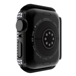 Diamond PC + cassa dell'orologio in vetro temperato per Apple Watch Series, 6&SE&5&4 40mm, 6&SE&5&4 44mm