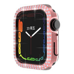 Custodia per orologio per PC con diamanti a doppia fila per Apple Watch Series, 7 41mm, 7 45mm