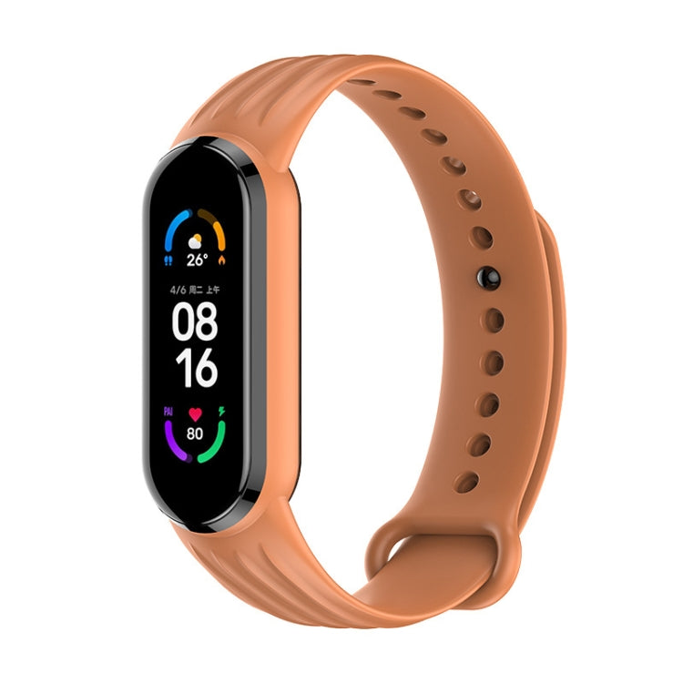Cinturino in silicone con trama di salice, For Xiaomi Mi Band 6 / 5
