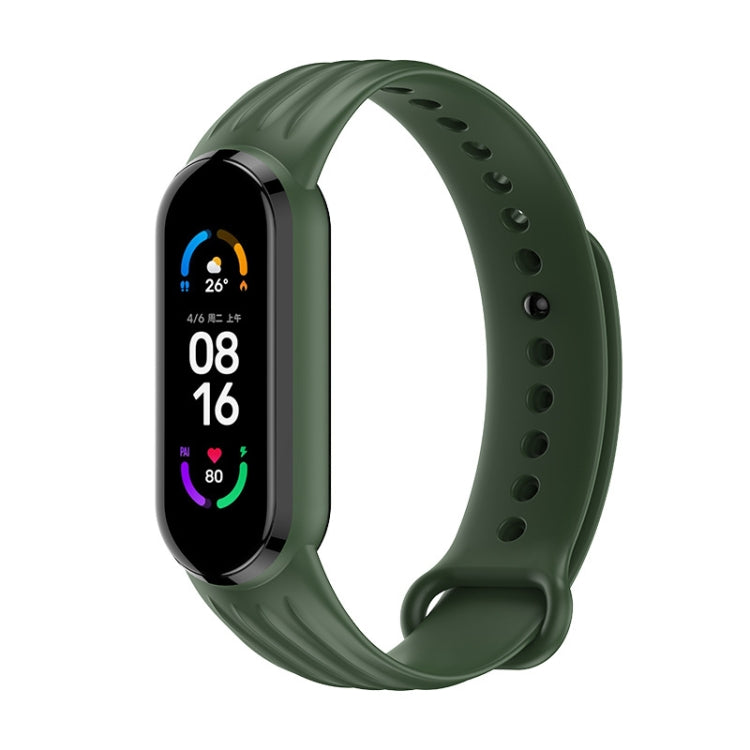 Cinturino in silicone con trama di salice, For Xiaomi Mi Band 6 / 5