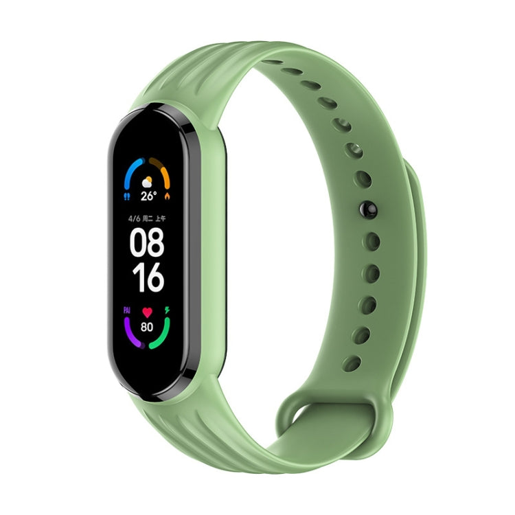 Cinturino in silicone con trama di salice, For Xiaomi Mi Band 6 / 5