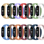 Cinturino in silicone con trama di salice, For Xiaomi Mi Band 6 / 5