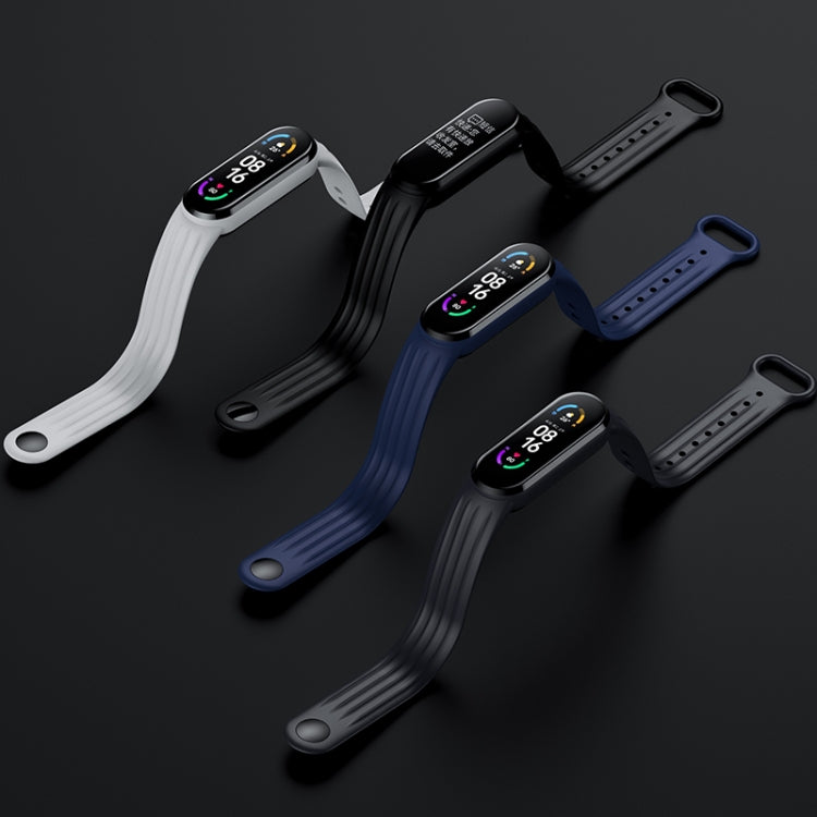 Cinturino in silicone con trama di salice, For Xiaomi Mi Band 6 / 5