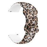 Cinturino in silicone con fibbia a farfalla stampata, For Samsung Galaxy Watch Active