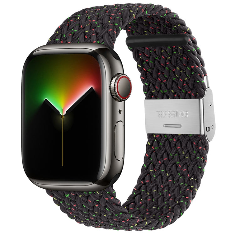Cinturino in treccia di nylon per la serie Apple Watch, 7 41mm / 6&SE&5&4 40mm / 3&2&1 38mm, 7 45mm / 6&SE&5&4 44mm / 3&2&1 42mm