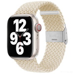 Cinturino in treccia di nylon per la serie Apple Watch, 7 41mm / 6&SE&5&4 40mm / 3&2&1 38mm, 7 45mm / 6&SE&5&4 44mm / 3&2&1 42mm