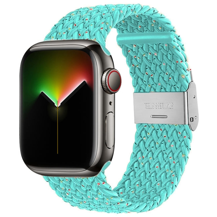 Cinturino in treccia di nylon per la serie Apple Watch, 7 41mm / 6&SE&5&4 40mm / 3&2&1 38mm, 7 45mm / 6&SE&5&4 44mm / 3&2&1 42mm