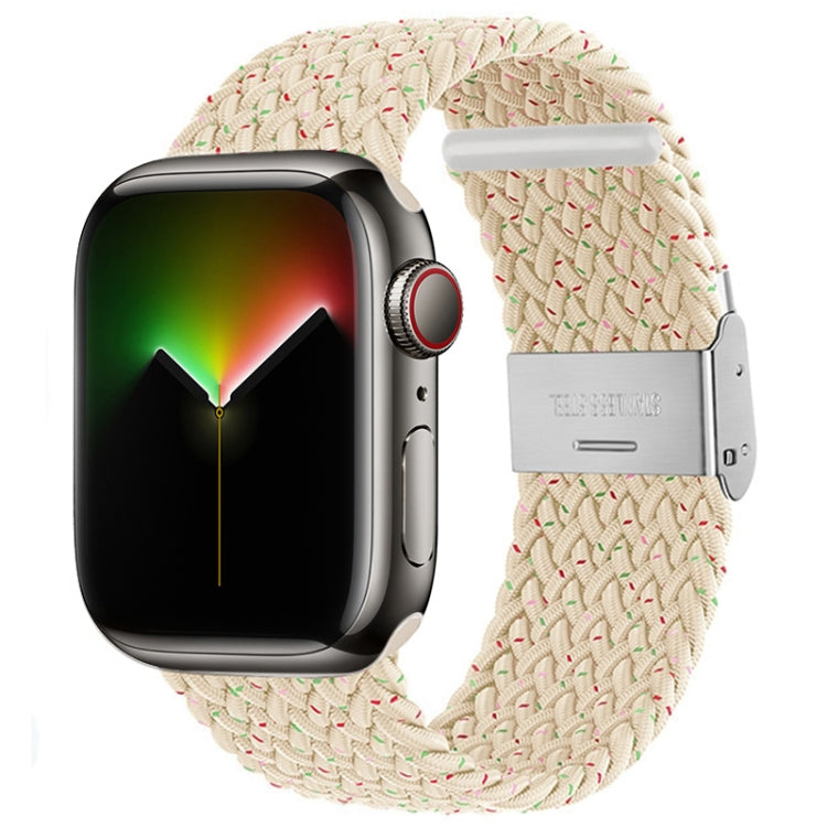 Cinturino in treccia di nylon per la serie Apple Watch, 7 41mm / 6&SE&5&4 40mm / 3&2&1 38mm, 7 45mm / 6&SE&5&4 44mm / 3&2&1 42mm