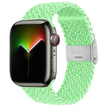 Cinturino in treccia di nylon per la serie Apple Watch, 7 41mm / 6&SE&5&4 40mm / 3&2&1 38mm, 7 45mm / 6&SE&5&4 44mm / 3&2&1 42mm