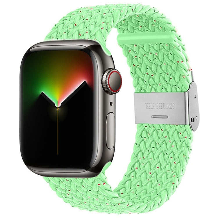 Cinturino in treccia di nylon per la serie Apple Watch, 7 41mm / 6&SE&5&4 40mm / 3&2&1 38mm, 7 45mm / 6&SE&5&4 44mm / 3&2&1 42mm